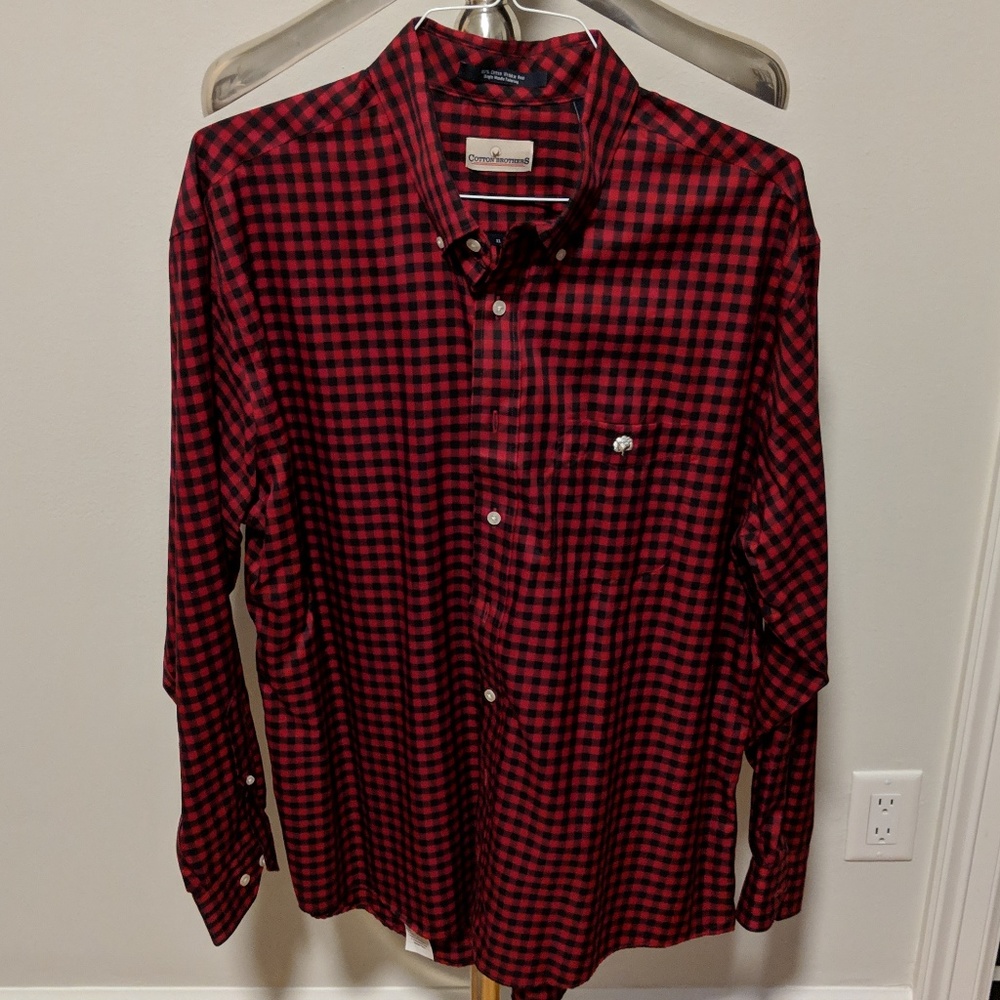 Cotton Brothers button down dress shirt